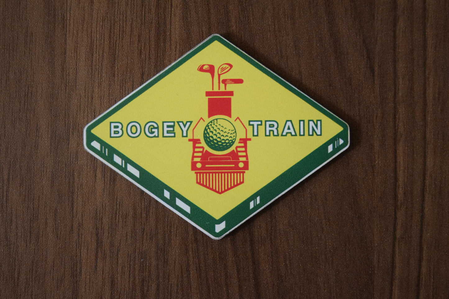 "Bogey Train" UV Printed Patches