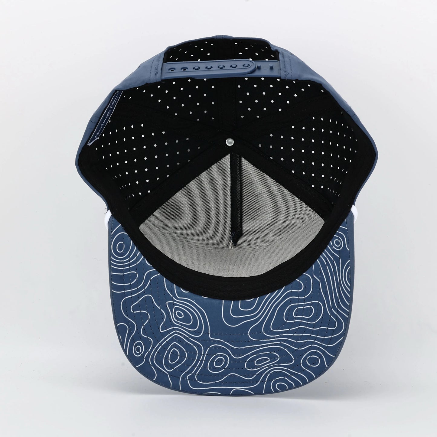 *PREORDER* CUSTOM Topographic "Deep Blue" Waterproof 5 Panels