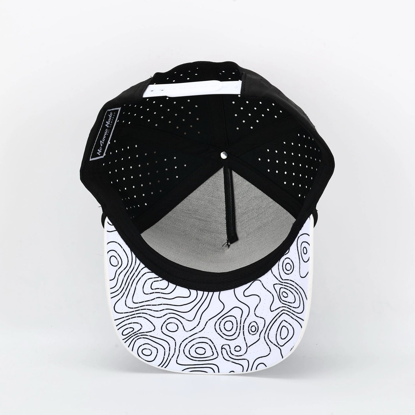 *PREORDER* CUSTOM Topographic "Black/White" Waterproof 5 Panels