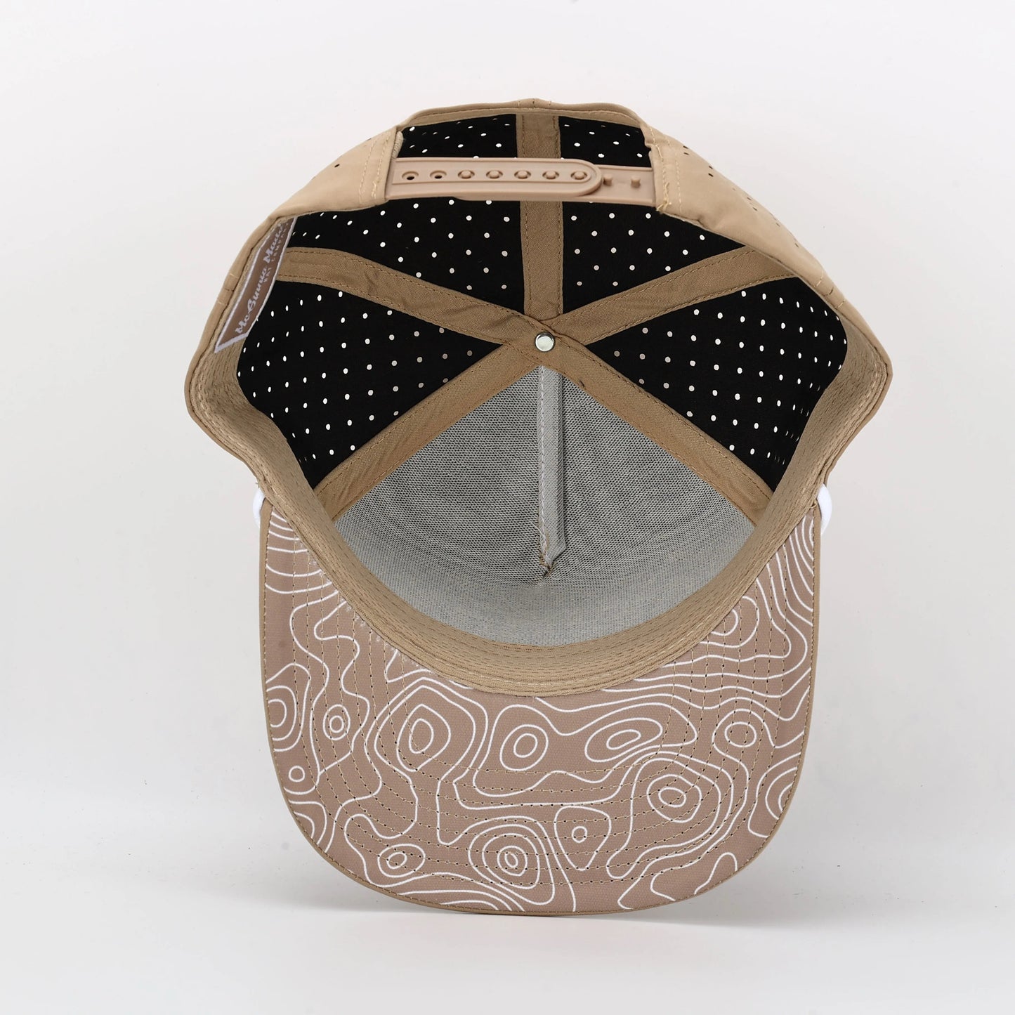 *PREORDER* CUSTOM Topographic "Khaki" Waterproof 5 Panels