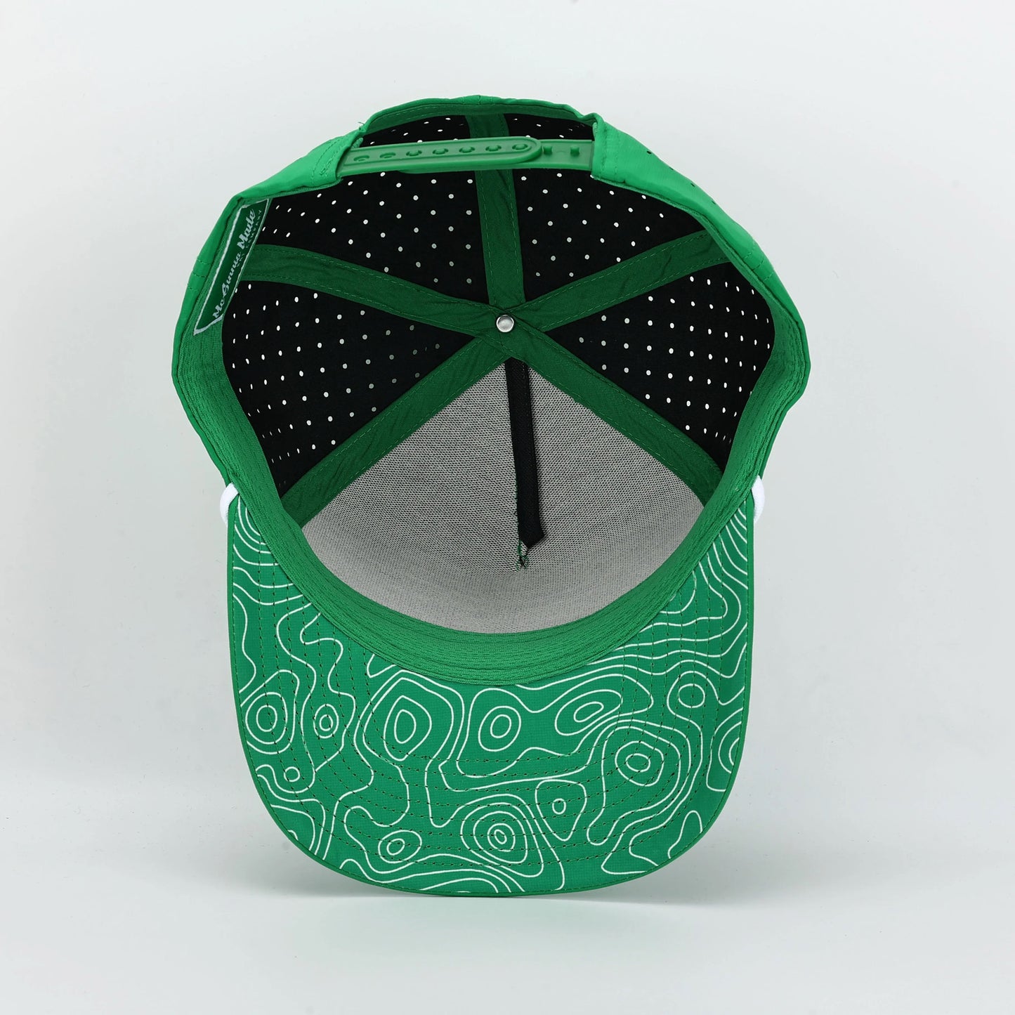 *PREORDER* CUSTOM Topographic "Kelly Green" Waterproof 5 Panels