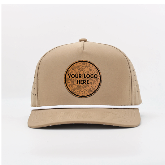 *PREORDER* CUSTOM Topographic "Khaki" Waterproof 5 Panels
