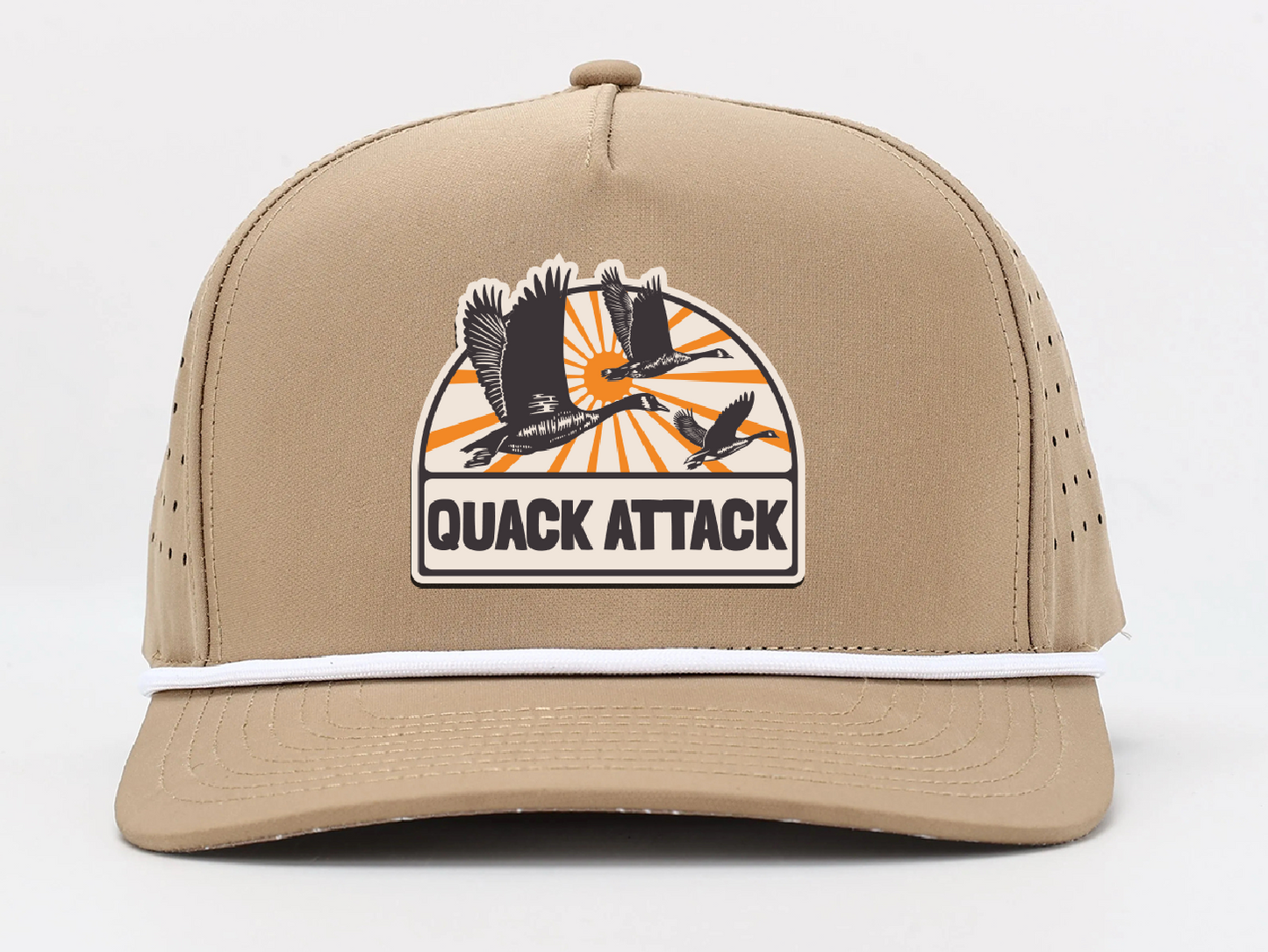 "Quack Attack" UV Printed Patches