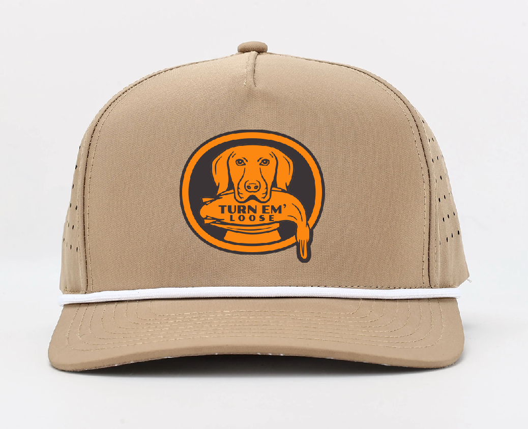 "Turn Em' Loose" UV Printed Patches