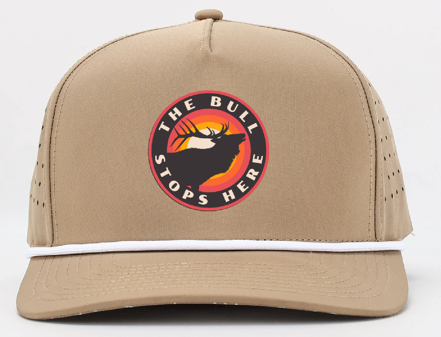 "The Bull Stops Here" UV Printed Patches