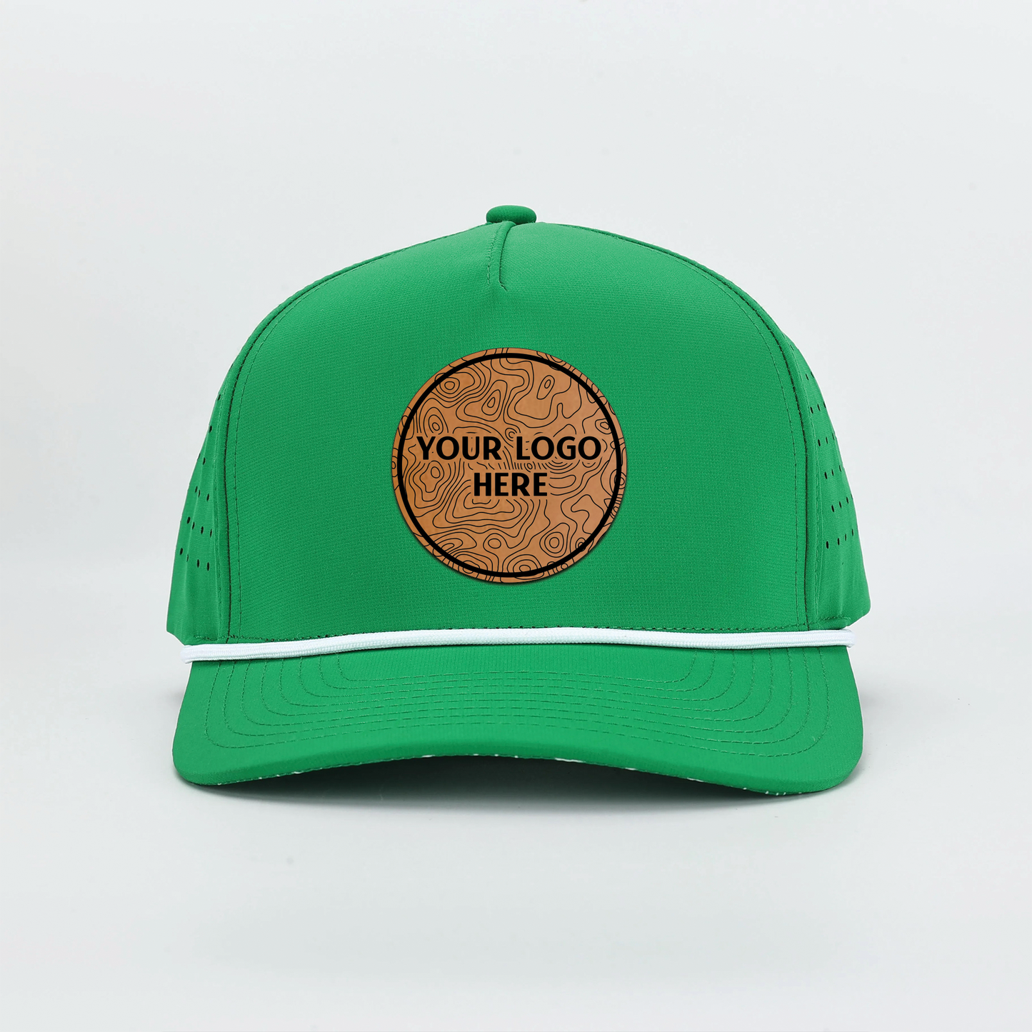 *PREORDER* CUSTOM Topographic "Kelly Green" Waterproof 5 Panels