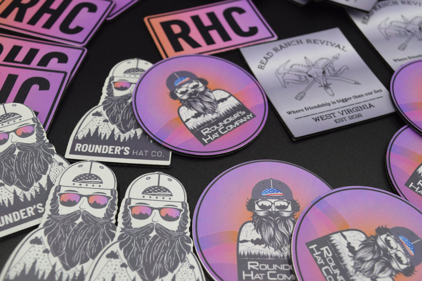 (Flat) UV Printed Leatherette Patches