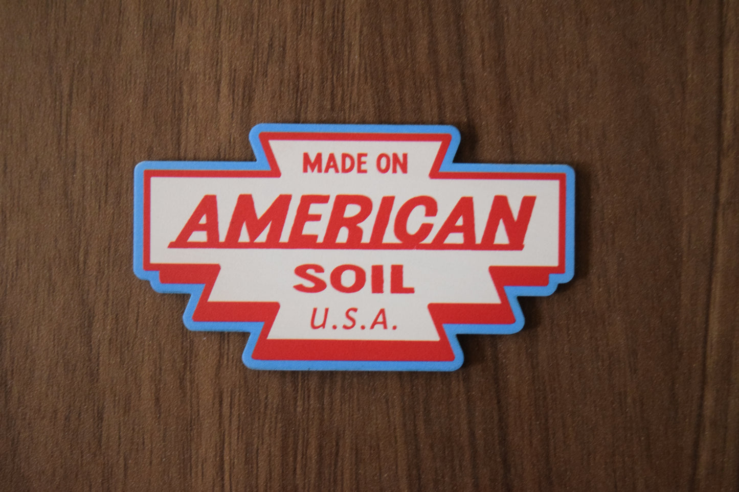"Made on American Soil" UV Printed Patches