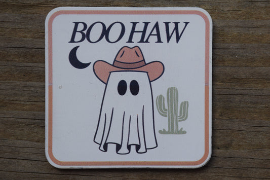 "Boo Haw" UV Printed Patches