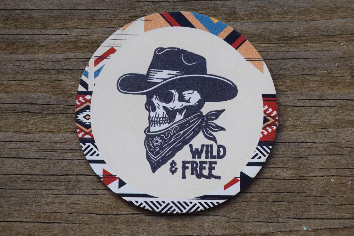 "Wild & Free" UV Printed Patches