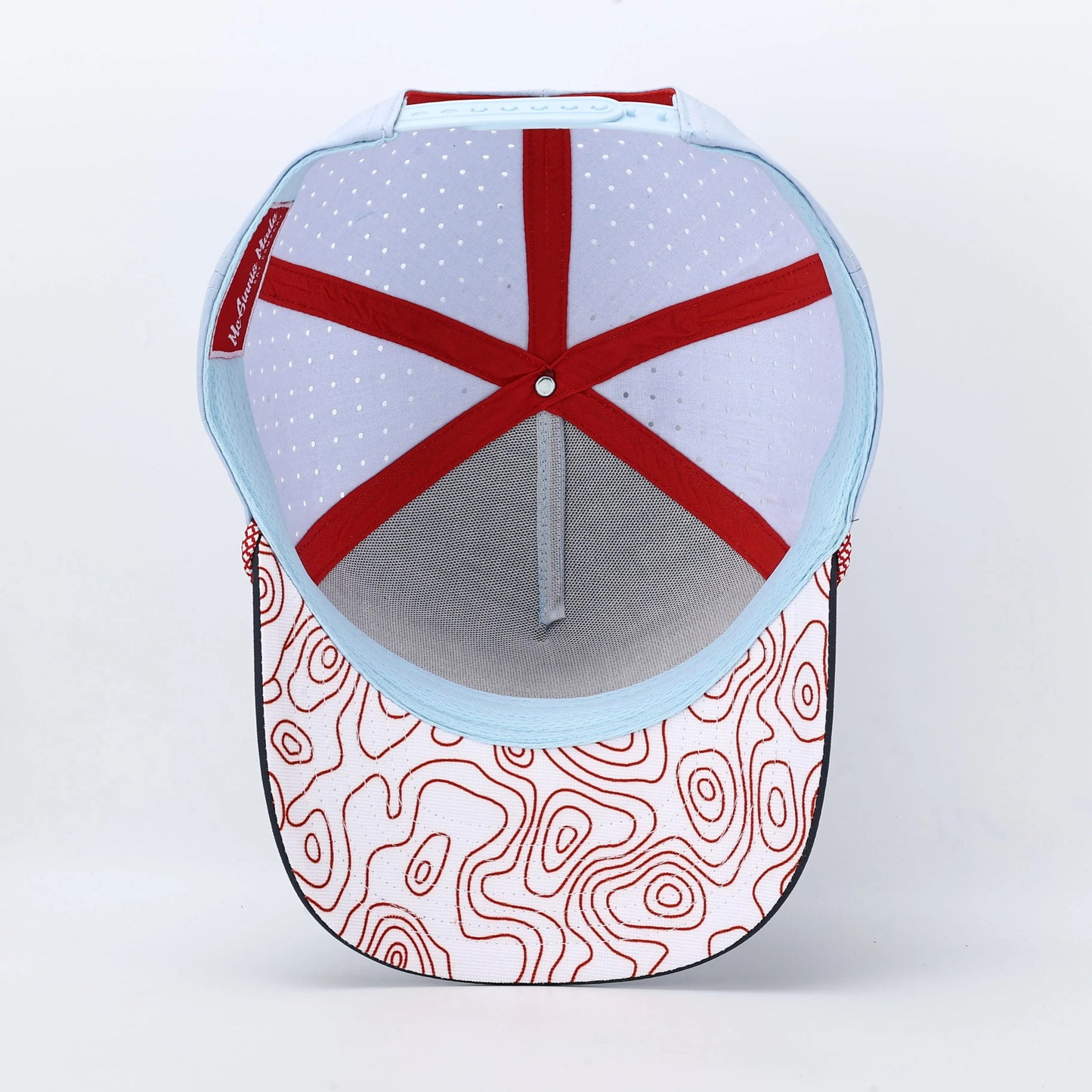 *PREORDER* Topographic "Baby Blues" Waterproof 5 Panels