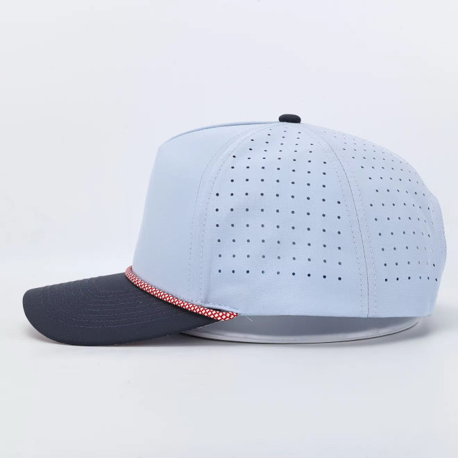 *PREORDER* BLANK Topographic "Baby Blues" Waterproof 5 Panels