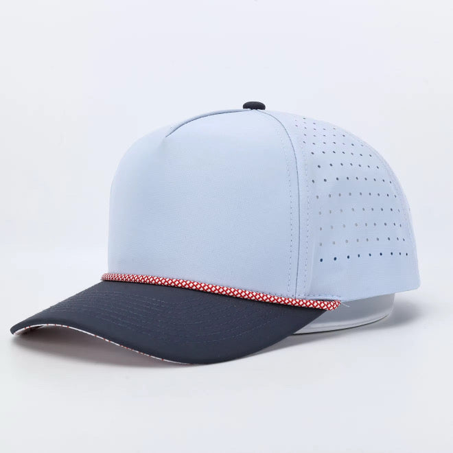 *PREORDER* Topographic "Baby Blues" Waterproof 5 Panels