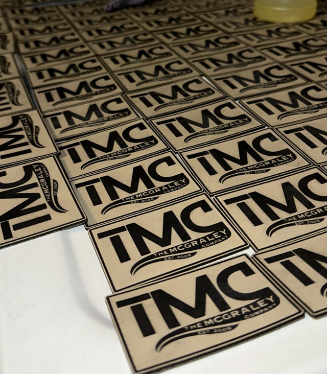 Custom Laser Engraved Leatherette Patch Pricing