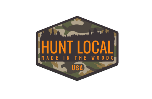 "Hunt Local" UV Printed Patches