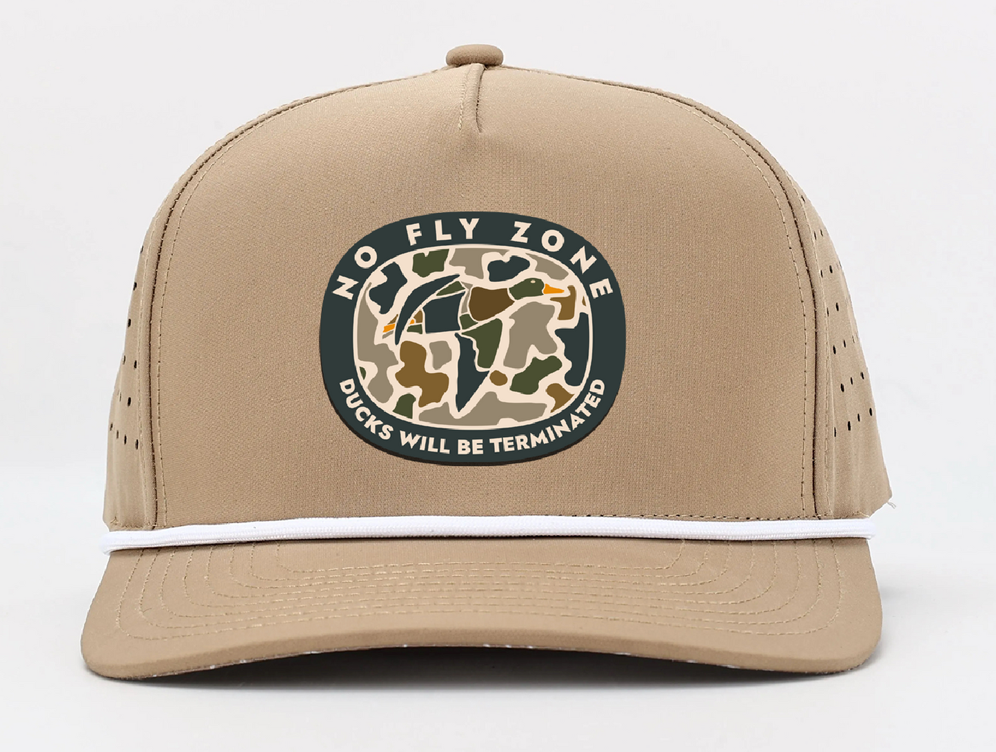 "No Fly Zone" UV Printed Patches