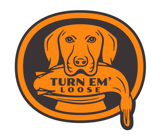 "Turn Em' Loose" UV Printed Patches
