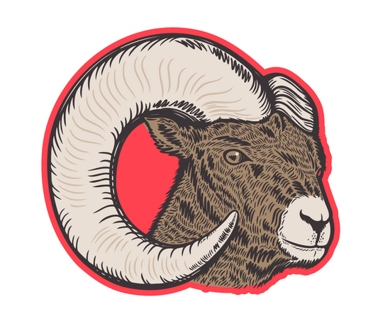 "BigHorn" UV Printed Patches