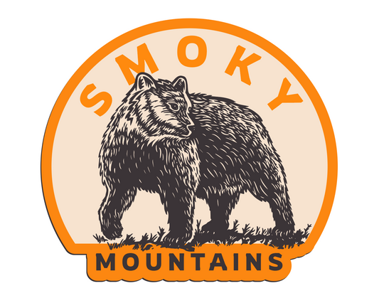 "Smoky Mountains" UV Printed Patches