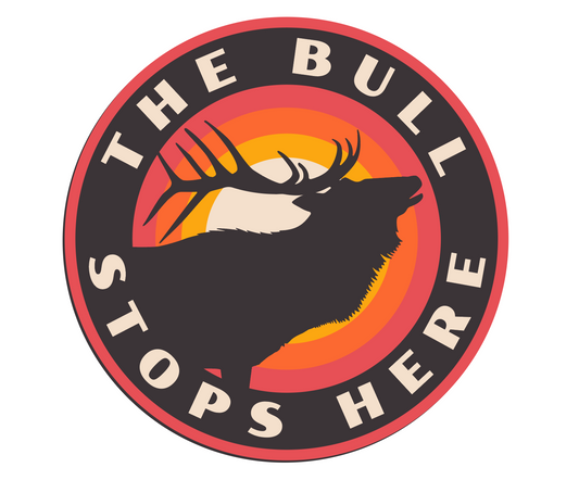 "The Bull Stops Here" UV Printed Patches