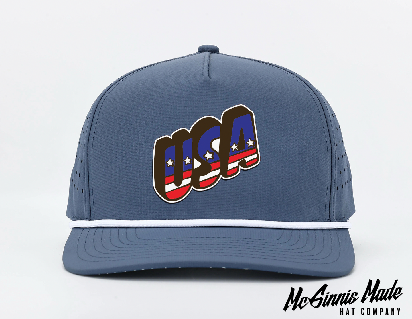 "SLANTED USA" UV Printed Patches