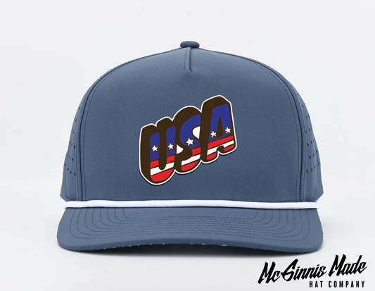 "SLANTED USA" UV Printed Patches