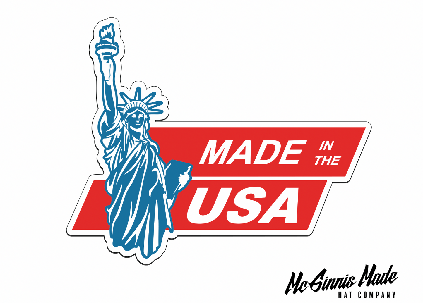 "Statue of Liberty (Made in USA) UV Printed Patches