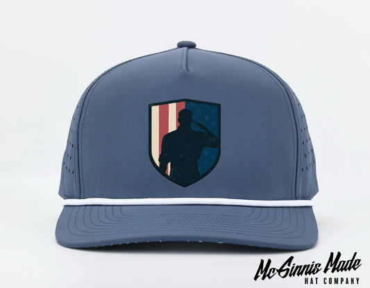 "Salute" UV Printed Patches